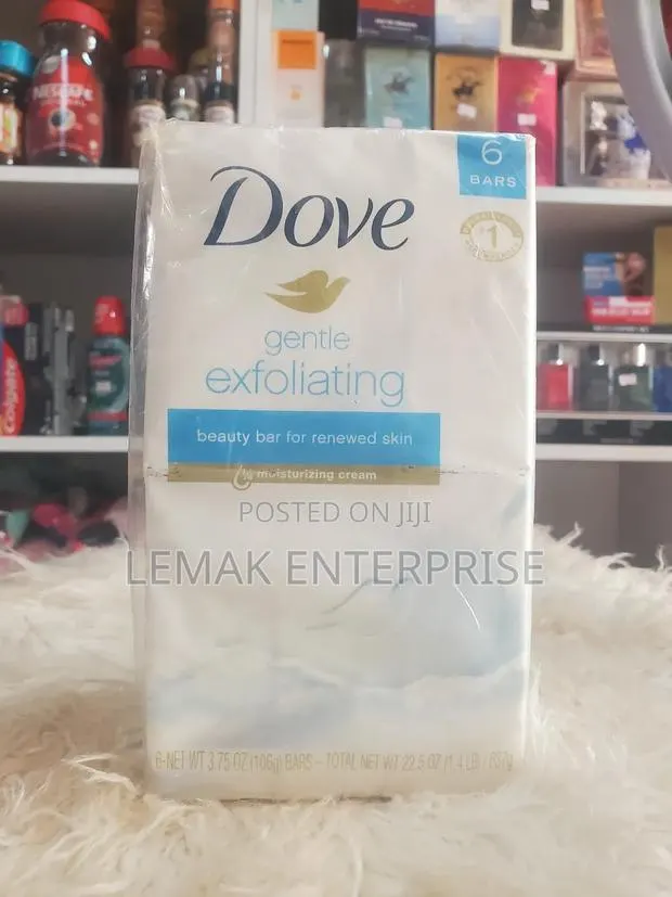 Dove Gentle Exfoliating Beauty 6 Bars Soap · Photo 1