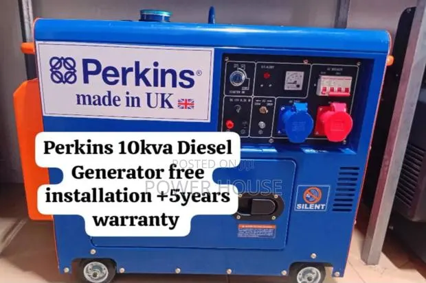 Mirage Cast Perkins Diesel Generator 10kva Silent · Photo 1
