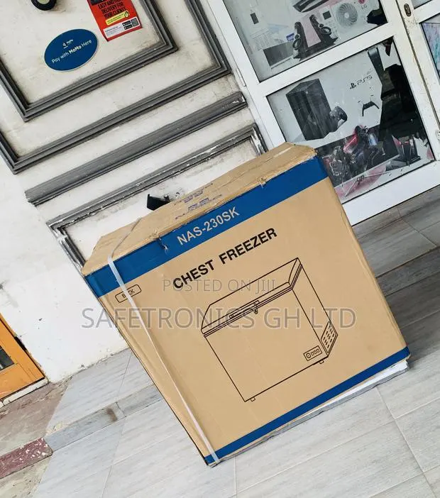 Kindly Check Nasco 195l Nas-230sk Chest Freezer Silver · Photo 1