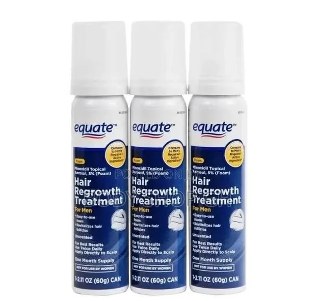 Equate Minoxidil Foam for Beard Growth Baldness Treatment · Photo 1