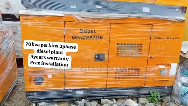 Bright Energy Future 70kva 3phase Perkins Generator 70kva · Photo 1