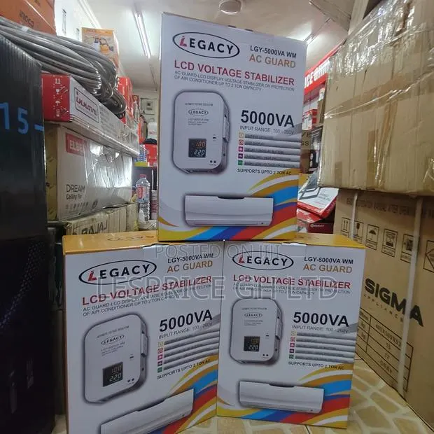 Classy High Grade Avr-5000w Wall Mounted Legacy Auto Voltage Regulator · Photo 1