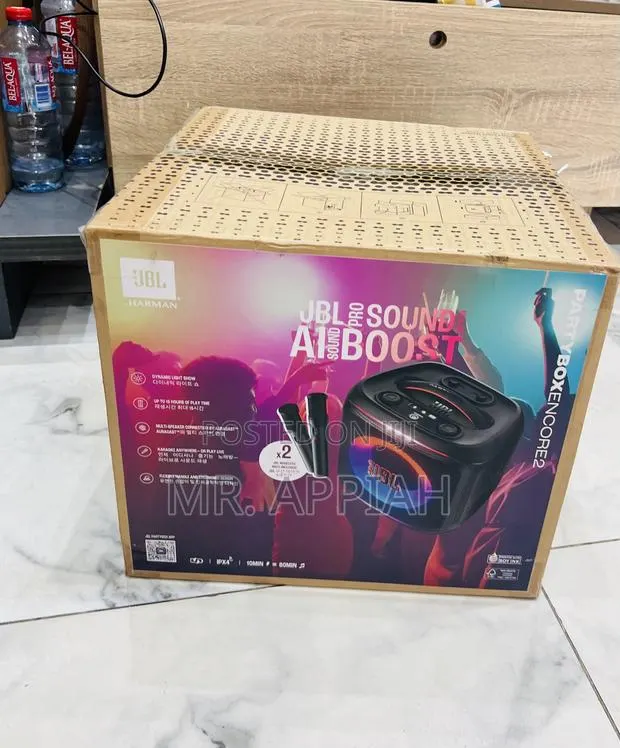 Premium Quality JBL Partybox Encore Essential 2 Speaker(Black) · Photo 1