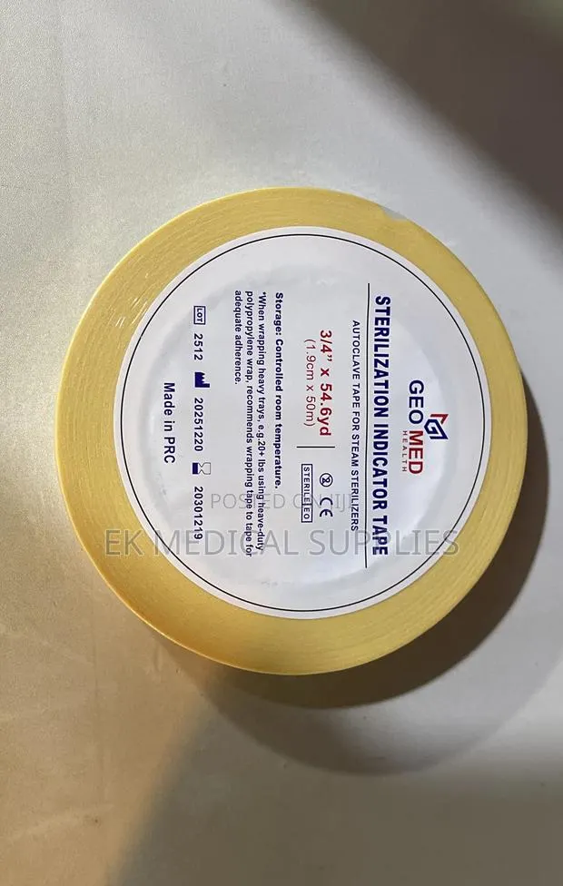 Autoclave Tape or Sterilization Indicator Tape · Photo 1
