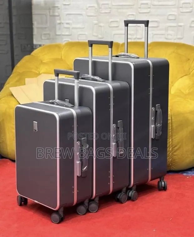 Luxury Luggage 3set Zipless Only Locks Traveling Bag · Photo 1