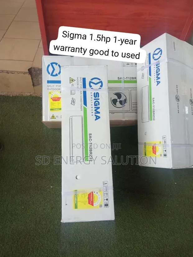 Sigma 1.5HP Split AC – Quality Air Conditioning With Powerful Cooling · Photo 1