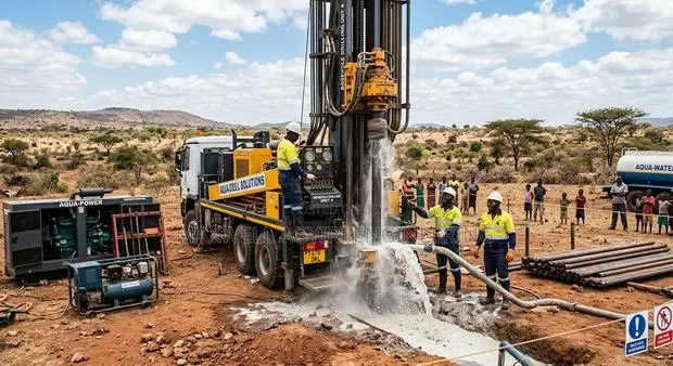 Community Borehole Drilling Masters in Abura-Dunkwa · Photo 1