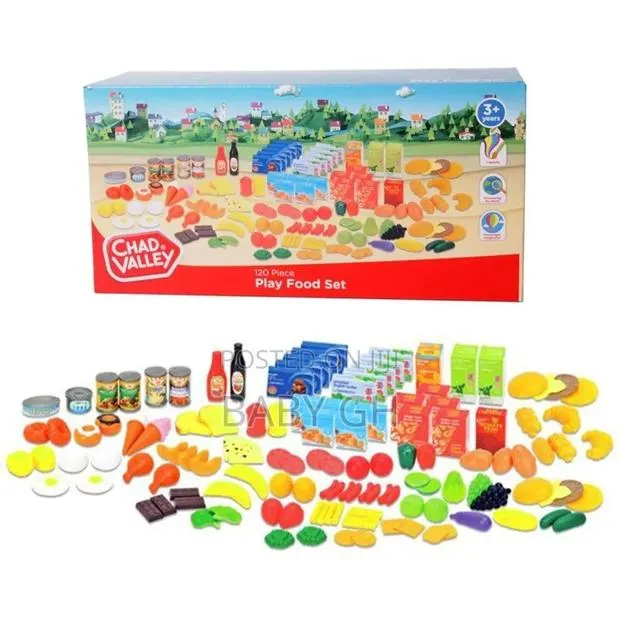 Chad Valley 120pcs Play Food Set 3+ · Photo 1
