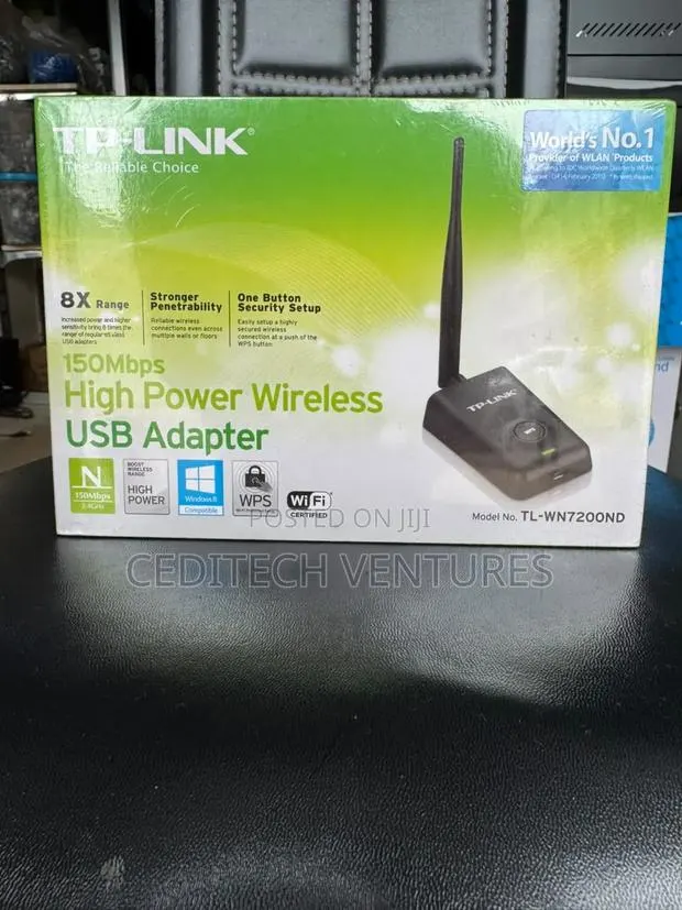 150Mbps High Power Wireless USB Adapter · Photo 1