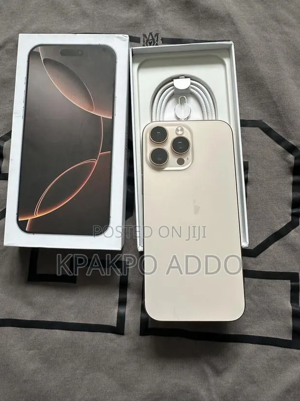New Apple iPhone 16 Pro Max 512 GB Gold · Photo 1