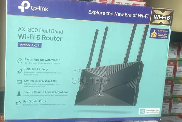Tp-Link Ax1800 Dual Band Wifi 6 Router · Photo 1