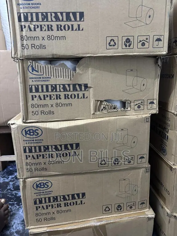 Thermal Paper Roll 80x80mm · Photo 1