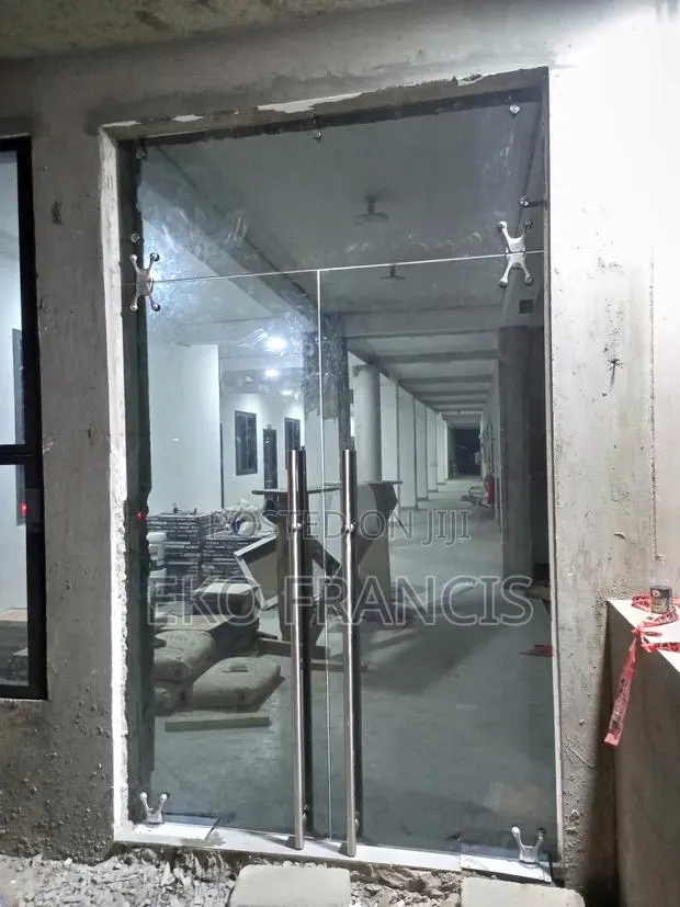 Frameless Glass Door Spider · Photo 1
