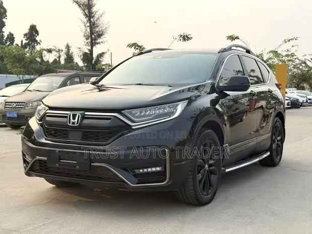 Honda CR-V Touring AWD 2020 Black · Photo 1
