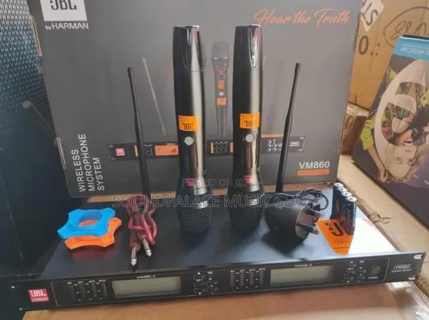 JBL VM860 Dual-Channel 2in1 Wireless Microphone · Photo 1