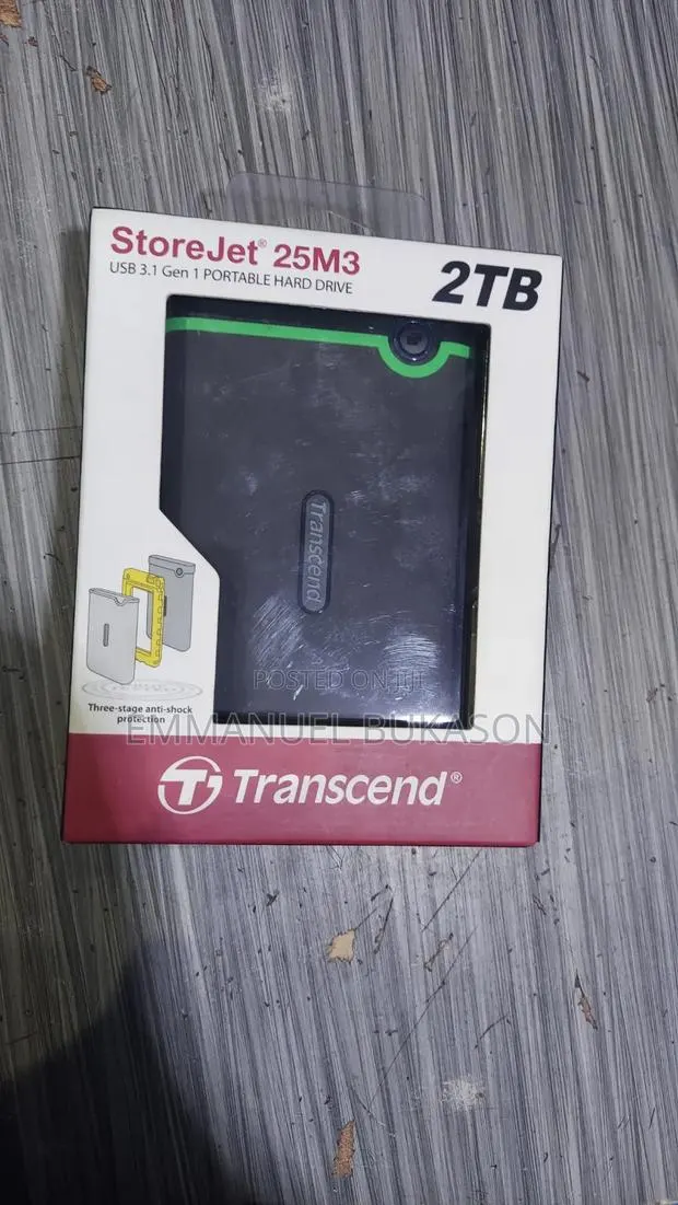 2tb Storejet 25m3 Transcend External Hard Drive · Photo 1