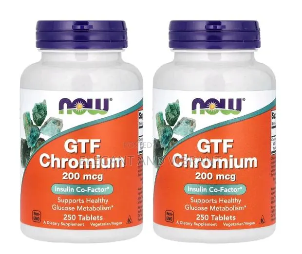 GTF Chromium, 200 McG, 250 Tablets