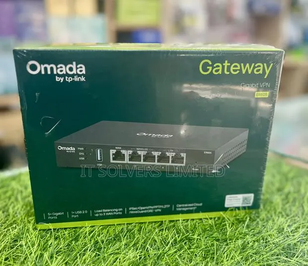 TP-Link Omada Gigabit VPN Router Er-605 Integrated Into Omada · Photo 1