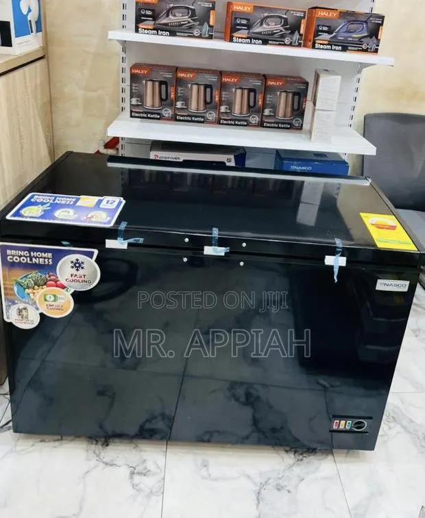 Purchase Classic Nasco 400L Electric Chest Freezer(Black) Glass Slide · Photo 1