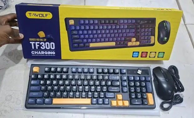 T-Wolf Gaming Keyboard and Mouse Set · Photo 1