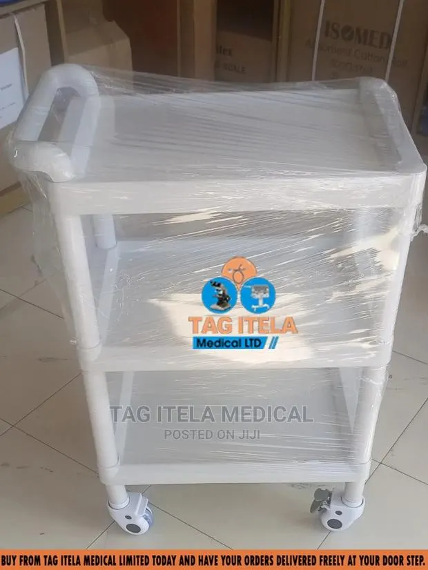 Medicine Trolley (3 Steps Plastic) · Photo 1