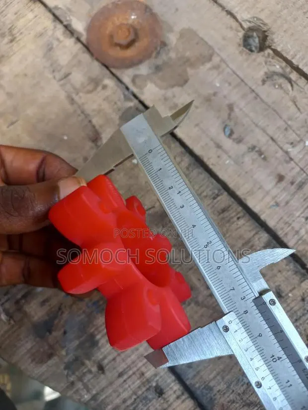 Gr 38 Rotex Coupling Rubber Spiders Red · Photo 1