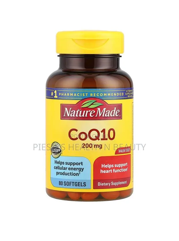 Nature Made Coq10 200mg, 80 Softgels · Photo 1