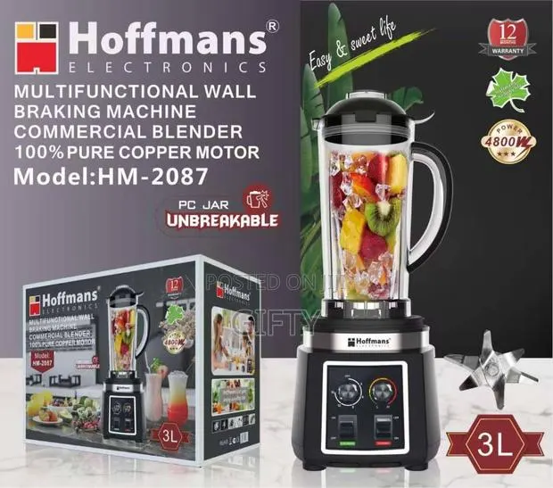 Hoffmans 3l Commercial Blender · Photo 1