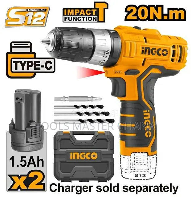 Cordless Impact Drill - Cidli12328 · Photo 1