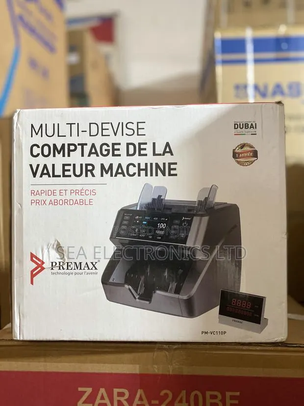 Premax Pm-vc110p Multi-currency Mixed Value Counting Machine · Photo 1
