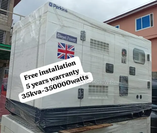 Power Wizard 35kva Silent Diesel Generator · Photo 1