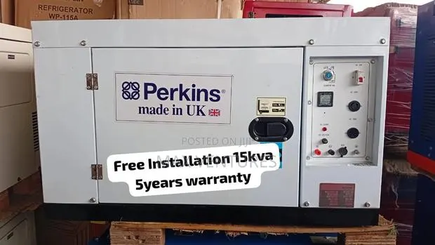 Reliable Perkins 15kVA Diesel Generator – Limited Stock 15kva · Photo 1