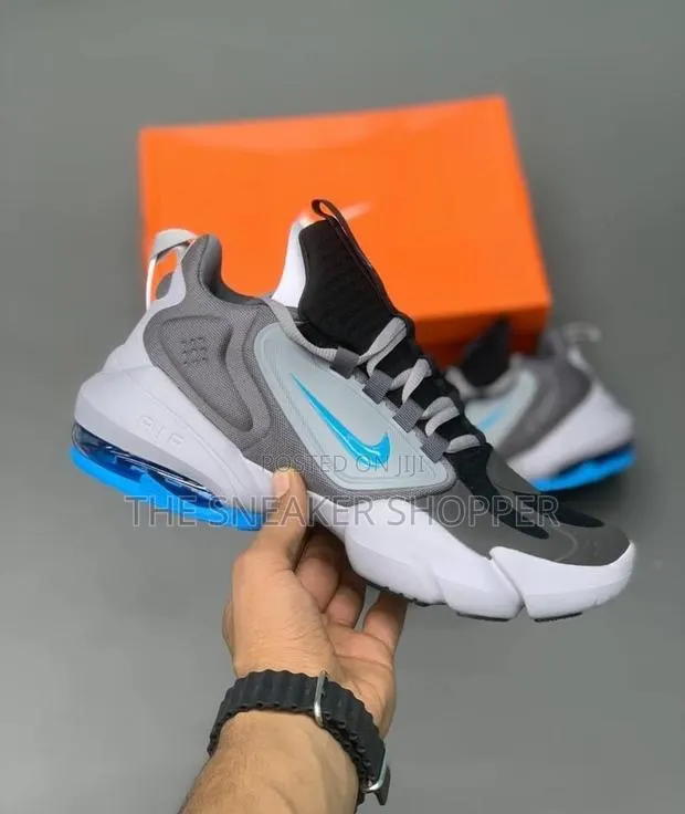 Nike Savage Ash And Blue Sneakers Available · Photo 1
