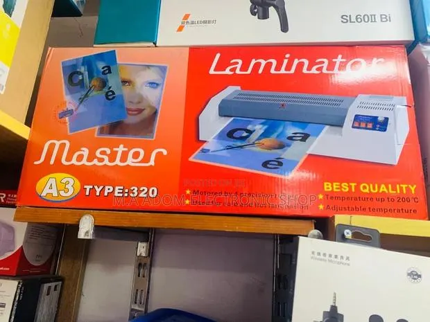 Professional-Quality Laminating With the A3 Master Laminator · Photo 1