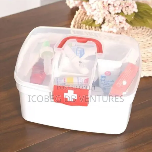 Empty First Aid Box Medium Size Plastic Box · Photo 1