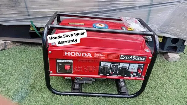 Honda 6500W Generator 5kVA Power Supply · Photo 1