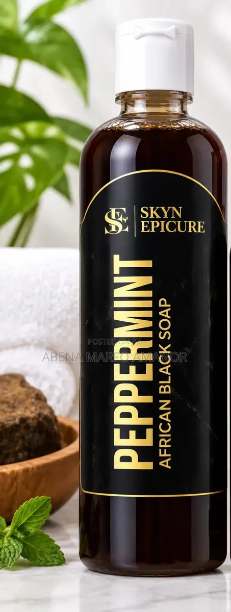 Peppermint African Black Soap · Photo 1