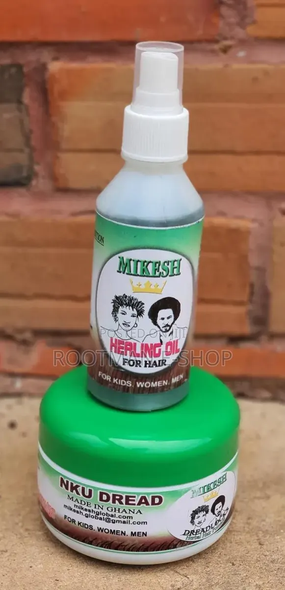 Dred Nku ( Hair Food) + Healing Oil - Mikesh · Photo 1