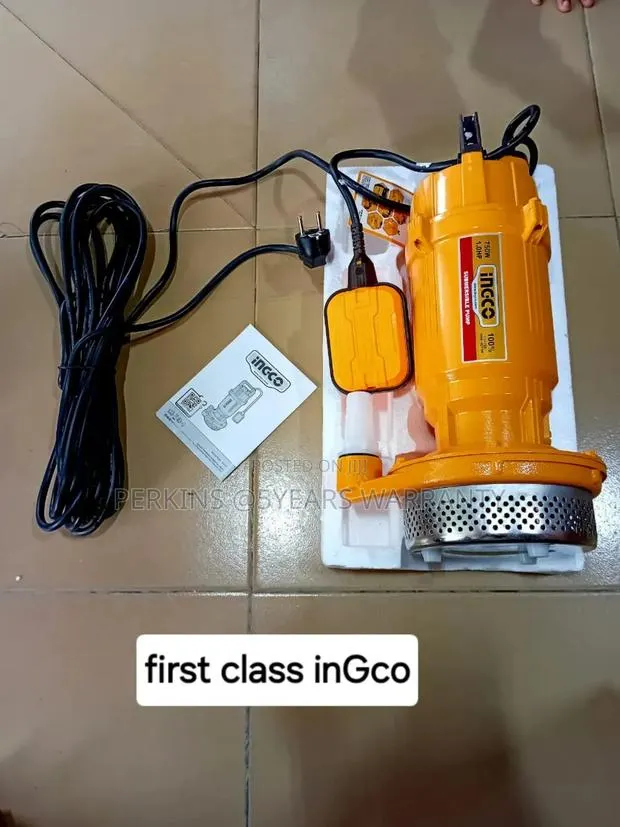 Built to Last 0.5hp Submersible Ingco Water Pump Japan 0.5hp · Photo 1