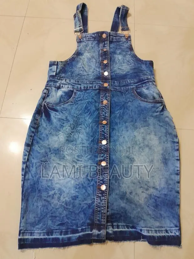 Dungarees Jeans Dress Size 38 · Photo 1