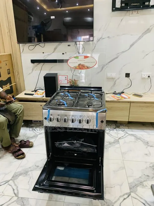 Limited Stock Ferre Gas Cooker New Line 4burner 60/60 · Photo 1