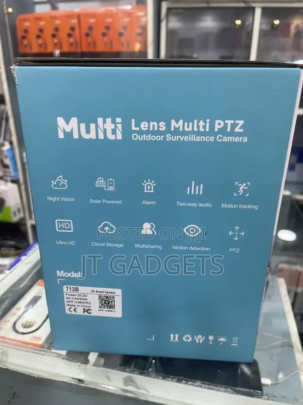 AOV Multi-Lens PTZ Solar Outdoor Camera · Photo 3