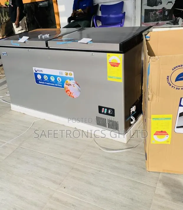 Original Grey 418L Pearl 2 Doors (Deep-Freeze) Freezer · Photo 1