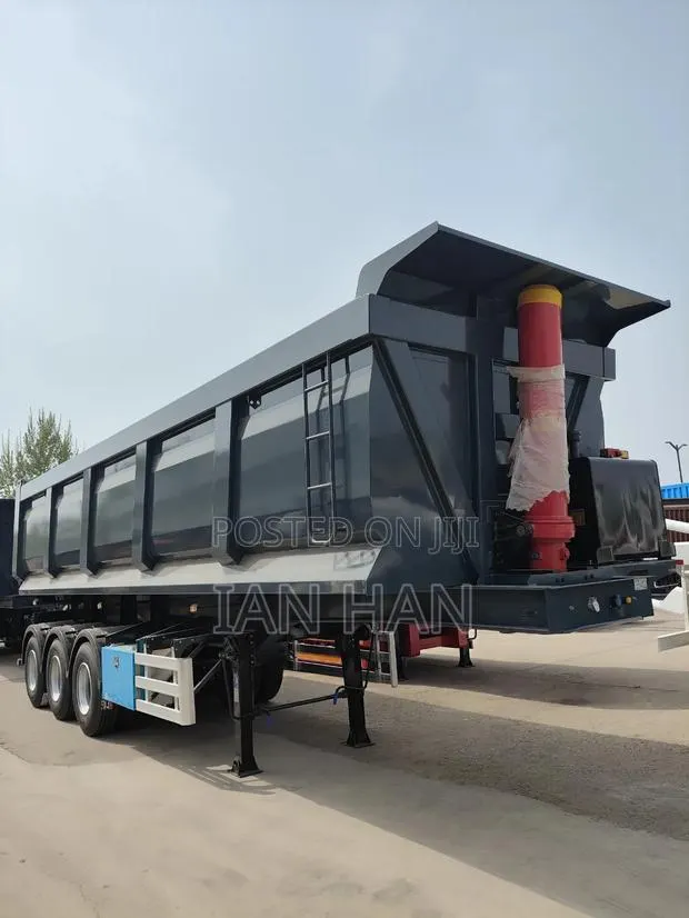 3/4 Axles Dump Trailer Two Months by Sea · Photo 1