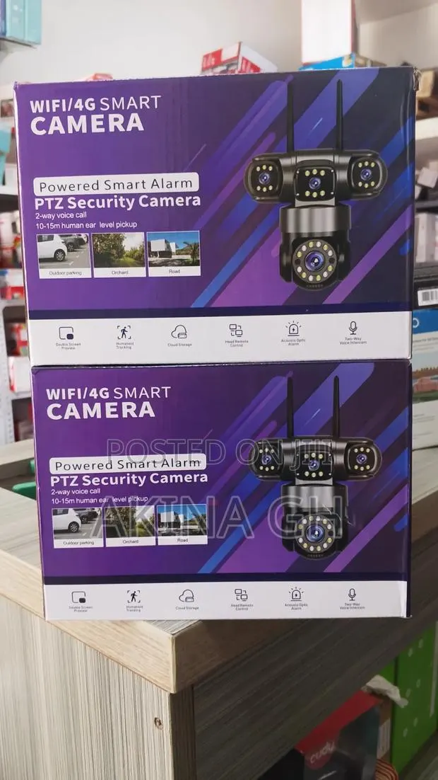 Ultra Wifi/4g Triple Lens Smart PTZ Camera · Photo 1
