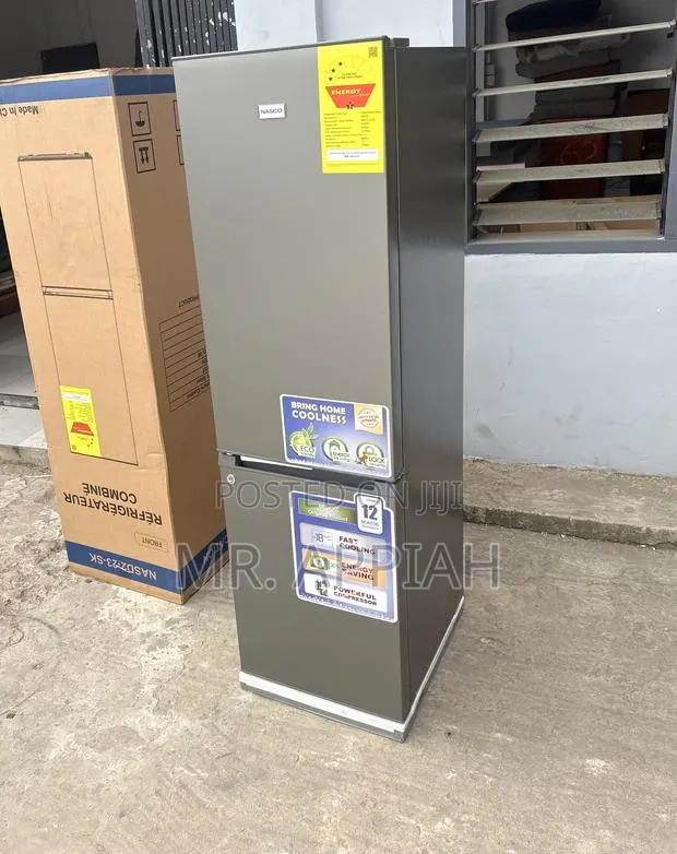Efficient Nasco Bottom Mount Freezer Fridge(Nasd2-23sk)Gray. · Photo 1