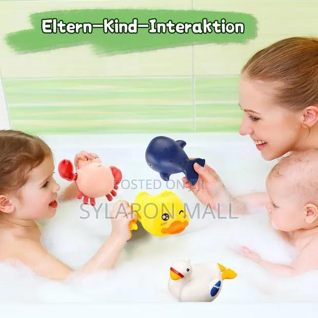 Baby Bath Toys – Floating Animal Set · Photo 1