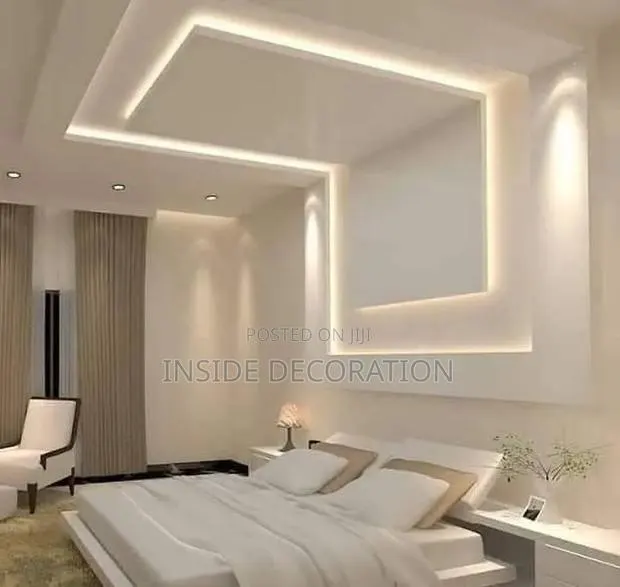 P.o.p Ceiling Installation · Photo 1
