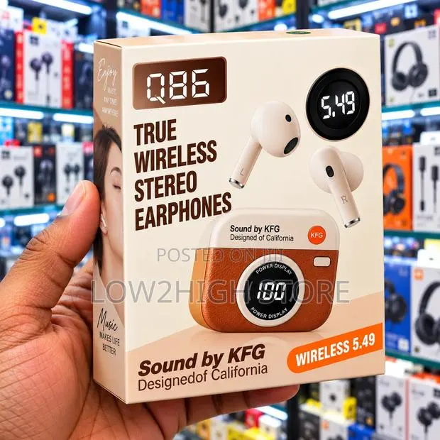 CYXG Q86 Hi-Fi TWS Bluetooth Earbuds - Low2High · Photo 1