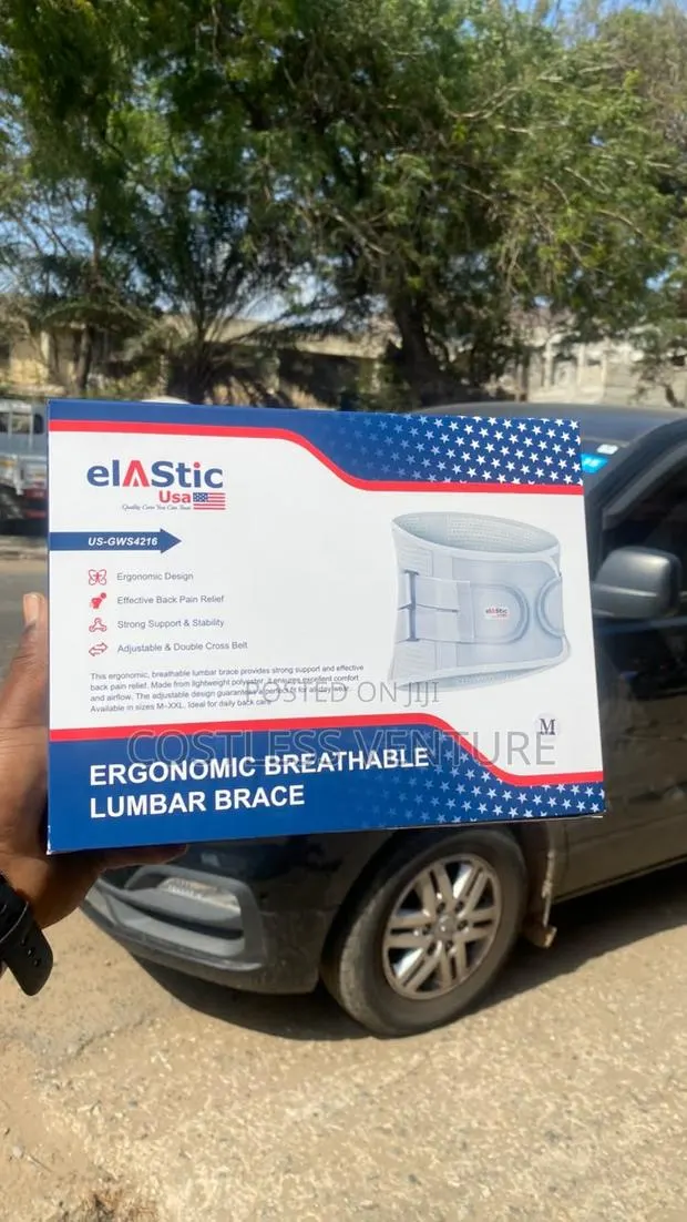 Elastic Ergonomic Breathable Lumbar Brace · Photo 1